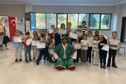 Karacabey'de miniklere renkli ara tatil atölyesi