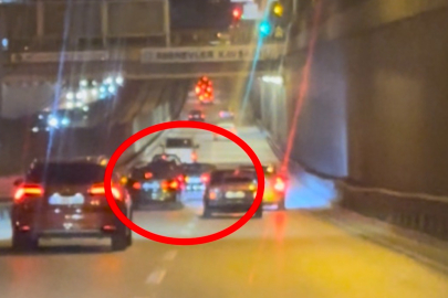 Makas atan sürücüler Bursa’da kameraya yakalandı!