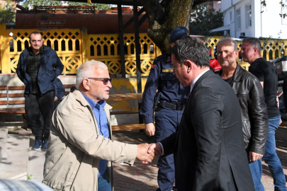 Başkan Erkan Aydın Çağlayan’da talepleri dinledi