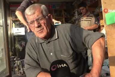 60 yıldır mesleğinde! Babadan öğrendiği bıçakçılık mesleğini sürdürüyor