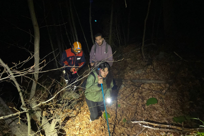 Bursa Kestel’de mahsur kalan yürüyüşçüler AFAD tarafından kurtarıldı