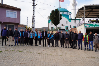 Bursa Orhangazi Mahmudiye Mahallesi’nde ekipler sahadaydı