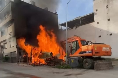 Bursa'da büyük panik! Yangında kullanılamaz hale geldi