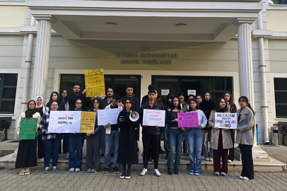Bursa Uludağ Üniversitesi öğrencilerinden çocuk hakları için ortak ses