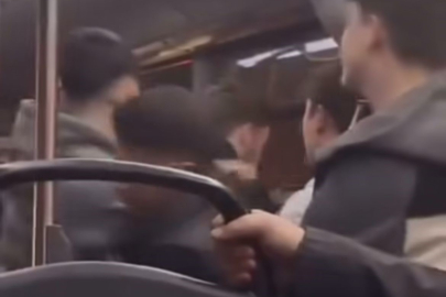 Bursa'da otobüs bir anda ringe döndü!