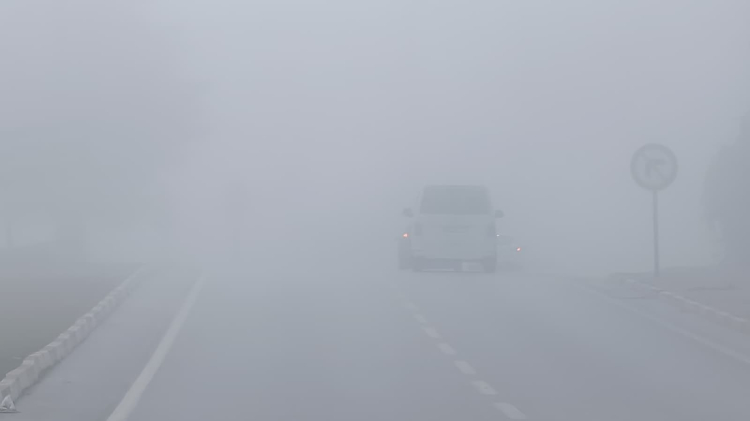 Bursa'da kartpostallık manzara: Yoğun sis güneşi sakladı!-Bursa Hayat Gazetesi-3