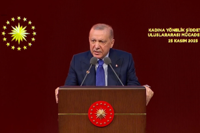 Cumhurbaşkanı Erdoğan'dan kadına şiddetle mücadele mesajı