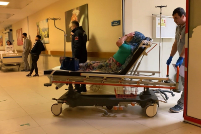 Bursa'da korkunç kaza! Lastiği patlayan otomobil şarampole uçtu