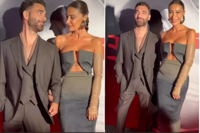 Sıla ve İlker Kaleli aşklarıyla geceye damga vurdu