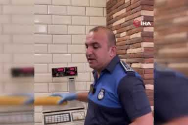 Fırın denetimi! Mide bulandıran görüntüler ortaya çıktı