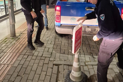 Nilüfer'de engelli ve yaya yollarını işgal edenlere geçit yok!