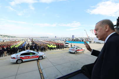 Jandarma, emniyet ve sahil güvenlik teşkilatına 9 bin 200 yeni araç