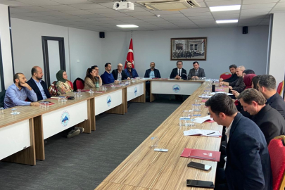 Bursa’da ilçe basın temsilcileri eğitim ve koordinasyon için bir araya geldi
