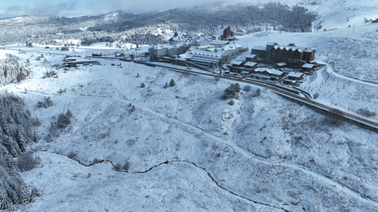 Kış turizminin merkezi Uludağ'da yoğun kar yağışı başladı-Bursa Hayat Gazetesi-2