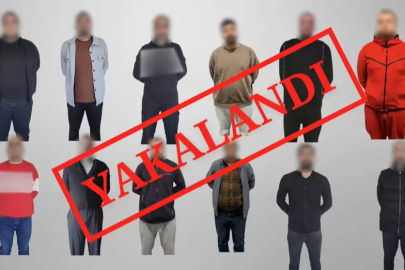 Kırmızı bültenle aranan 12 kişi Türkiye’ye sevk edildi