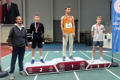 363 sporcunun mücadele ettiği yarışlarda Osmangazi fırtınası