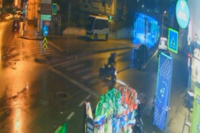 Bursa'da korkunç kaza kamerada!