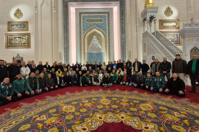 Bursasporlular sabah namazında DOSAB Camii'nde buluştu!