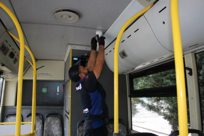 BURULAŞ otobüslere kapı kamerası sistemi ekledi