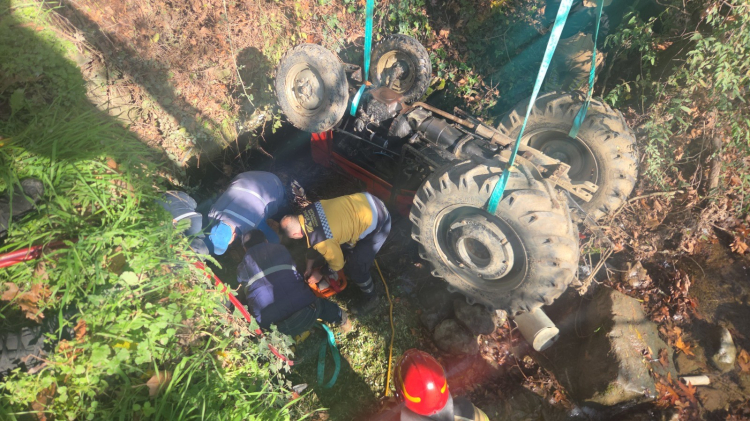 Bursa’da traktör kazasında can pazarı-Bursa Hayat-2