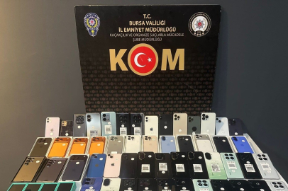 Bursa'da kaçak cep telefonu ticaretine büyük darbe!