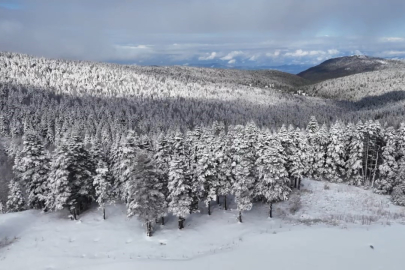 Bursa Uludağ’da kar seviyesinde ciddi düşüş!
