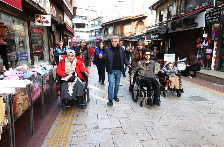 Osmangazi Belediyesi’nden Dünya Engelliler Günü’nde erişilebilirlik denetimi - Bursa Hayat Gazetesi-2