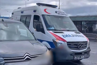 Ambulansın geçişine engel olmuştu! O sürücünün akıbeti belli oldu