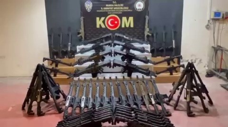 Kaçak Silah Operasyonu: Bursa'da Toplam 118 Tüfek-Bursa Hayat-2