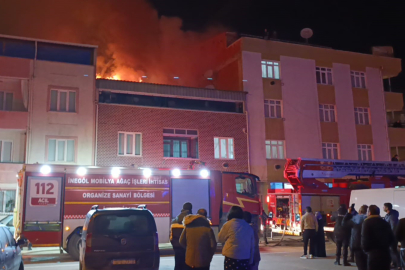 Bursa’da yangın paniği! Mahalleli sokağa döküldü