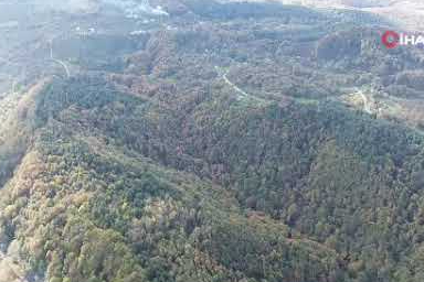 Düzce’de büyüleyen manzara!