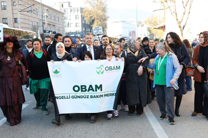 Osmangazi’de engellilik bilincini artıran anlamlı yürüyüş