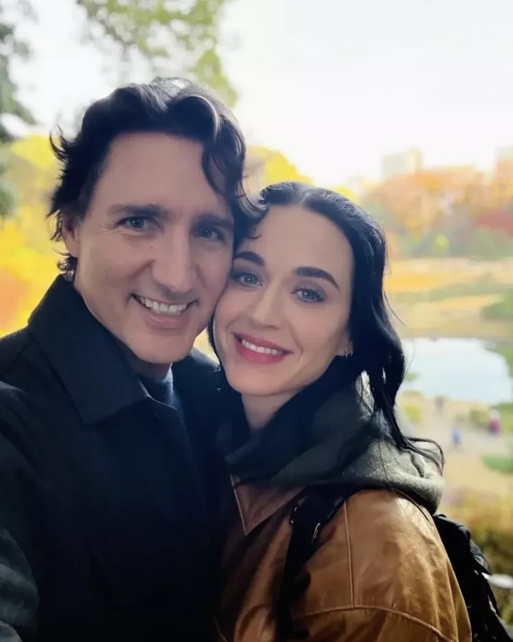 Pop yıldızı Katy Perry'den sürpriz paylaşım! Justin Trudeau ile aynı karede-Bursa Hayat-2