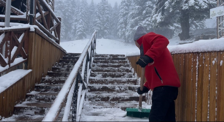 Uludağ’da kar kalınlığı kaç santim oldu? -Bursa Hayat-2