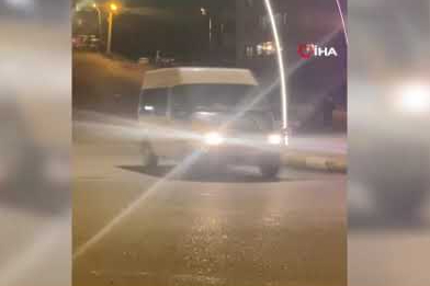 Görenleri şaşkına çeviren kare: Şehirde büyükbaş hayvanlar