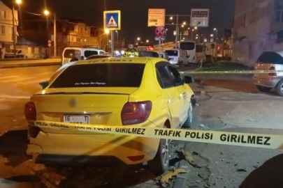 Bursa’da film gibi takip! Gaspçı taksiyle kaçtı, polis yakaladı