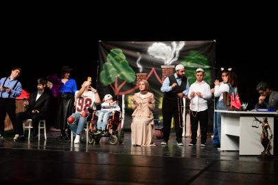 Osmangazi'de engelli oyuncular performanslarıyla göz doldurdu