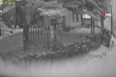 Sakarya’nın yüksek noktaları karla kaplandı