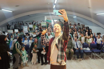 Bursaspor efsanesi Sercan Yıldırım öğrencilerle buluştu