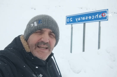 Van Karabet Geçidi’nde karla mücadele sürüyor