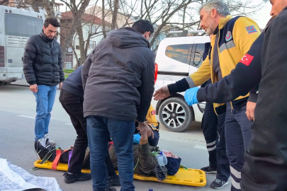 Bursa'da kendi acısını unutup yaralı annesine moral verdi