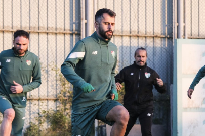 Bursaspor, Ankara Demirspor maçı öncesi son hazırlıklarını yaptı