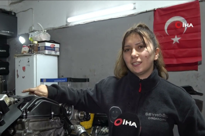 Tornavidanın başındaki genç yetenek: Sanayinin ilk kız çırağı Dilem