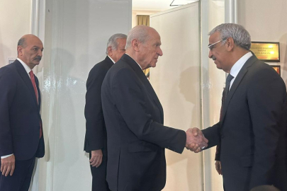 DEM Parti heyeti MHP lideri Bahçeli ile görüştü!