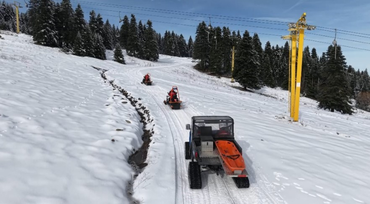 Uludağ yeni sezon için hazırlanıyor! Kar kalınlığı kaç santimetre oldu? -Bursa Hayat-3