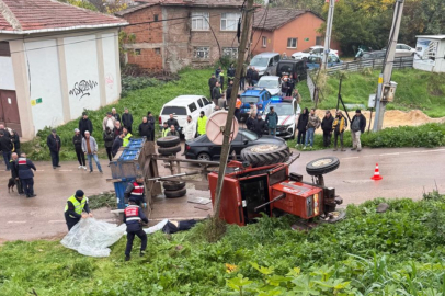 Bursa’da traktör kazası! Sürücü yaşamını yitirdi