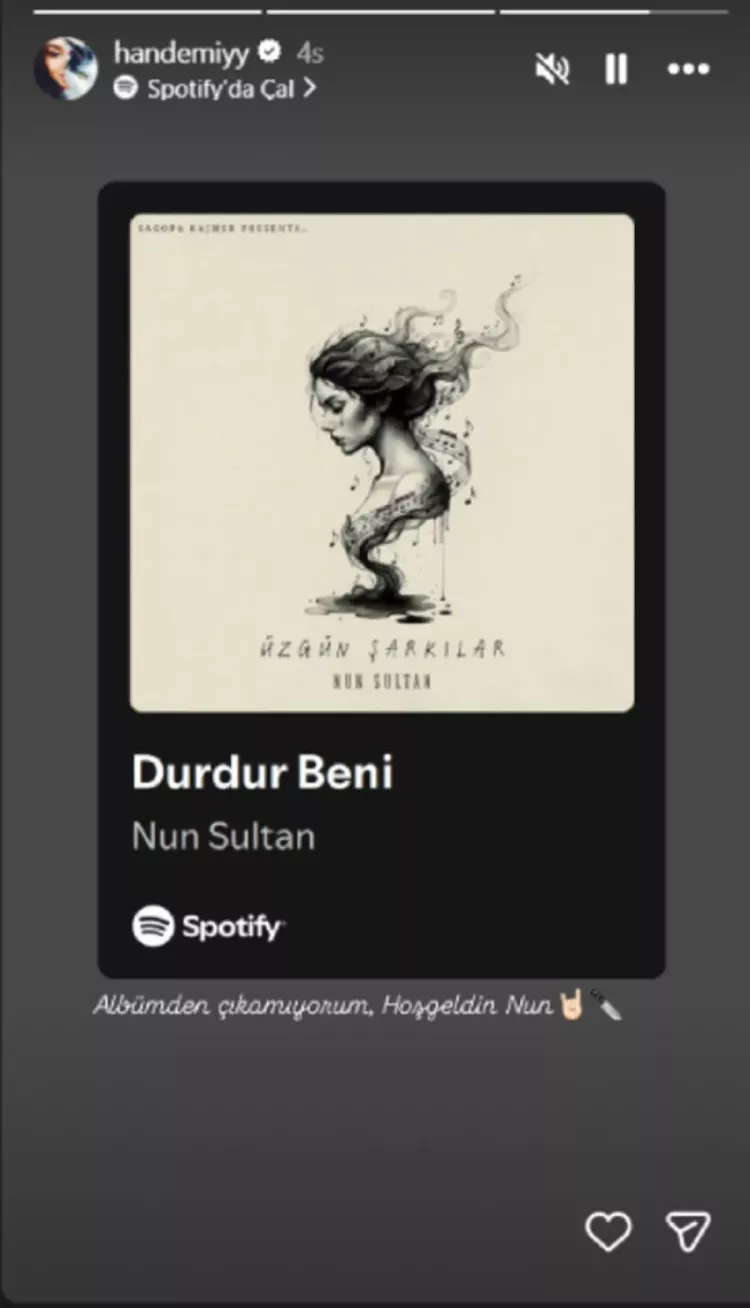 Sabancı’yı işaret eden paylaşım! Hande Erçel sosyal medyayı salladı-Bursa Hayat-2