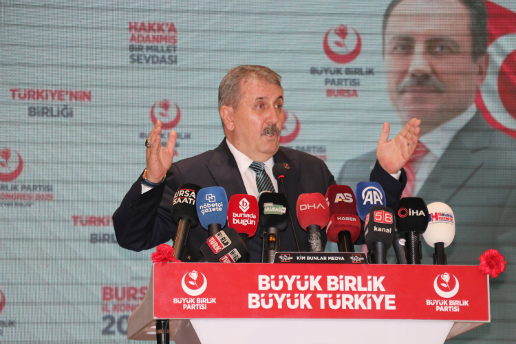 BBP Bursa Kongresi'nde Destici konuştu: Asgari ücret yüzde 50 artırılsın-Bursa Hayat-2