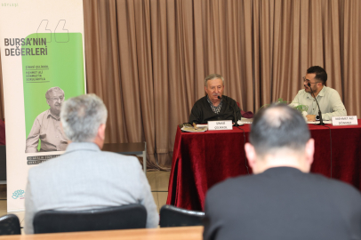 Nilüfer Belediyesi “Bursa’nın Değerleri” söyleşisinde konuk Şinasi Çelikkol