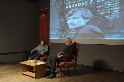 Bursalı şair Arkadaş Zekai Özger, şiirleriyle anıldı